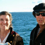 The Owners of the Jolly Breeze Whale Watching Vessel at Sea on the Bay of Fundy, New Brunswick