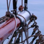 The Rigging and Lines of the Jolly Breeze Whale Watching Vessel's Bow Sprit, Saint Andrews